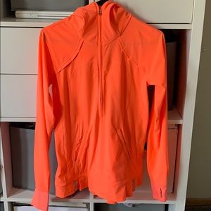 Half zip up lululemon work out jacket